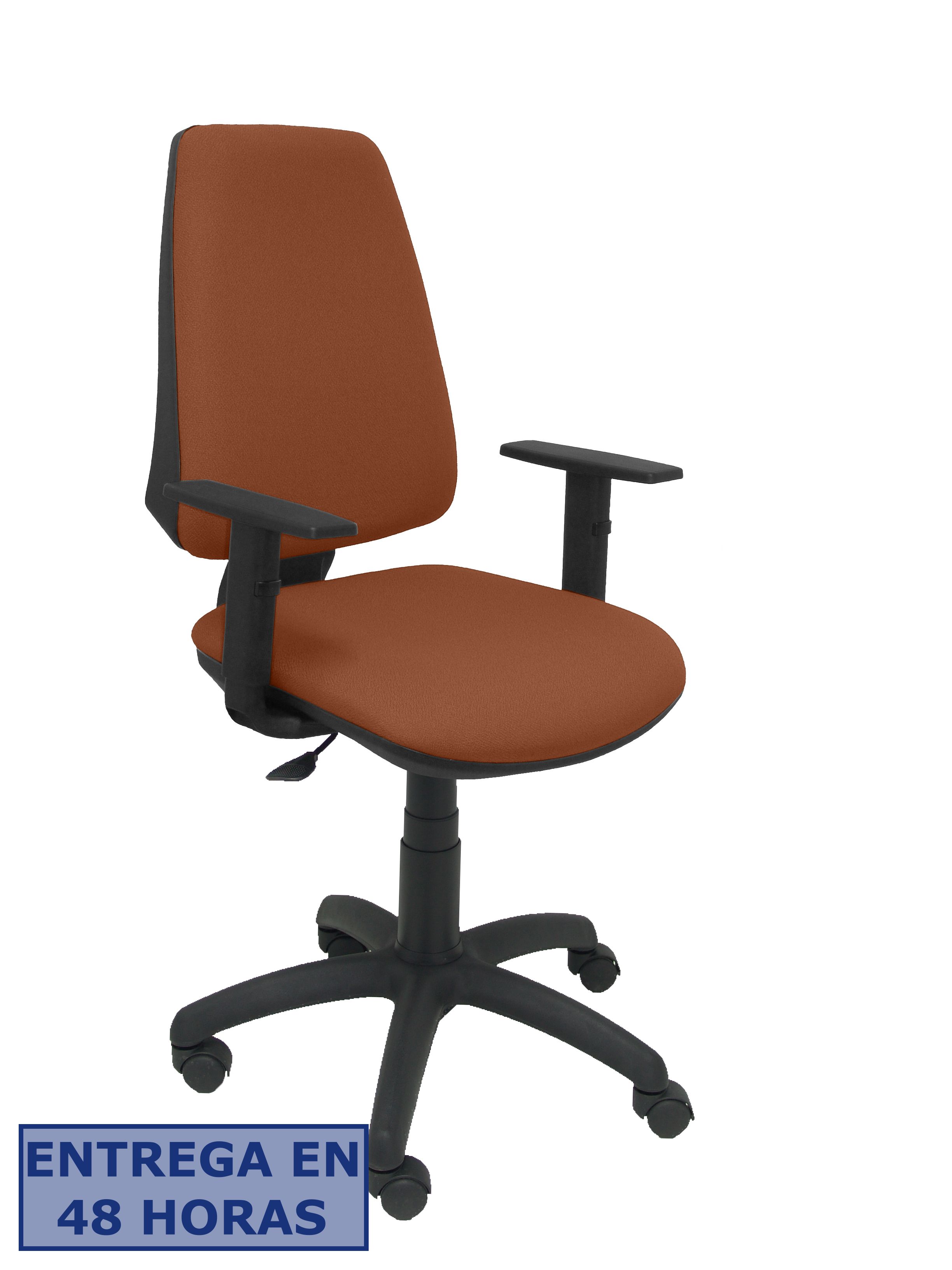 Piqueras Y Crespo Silla Elche Cp bali marron brazos regulables