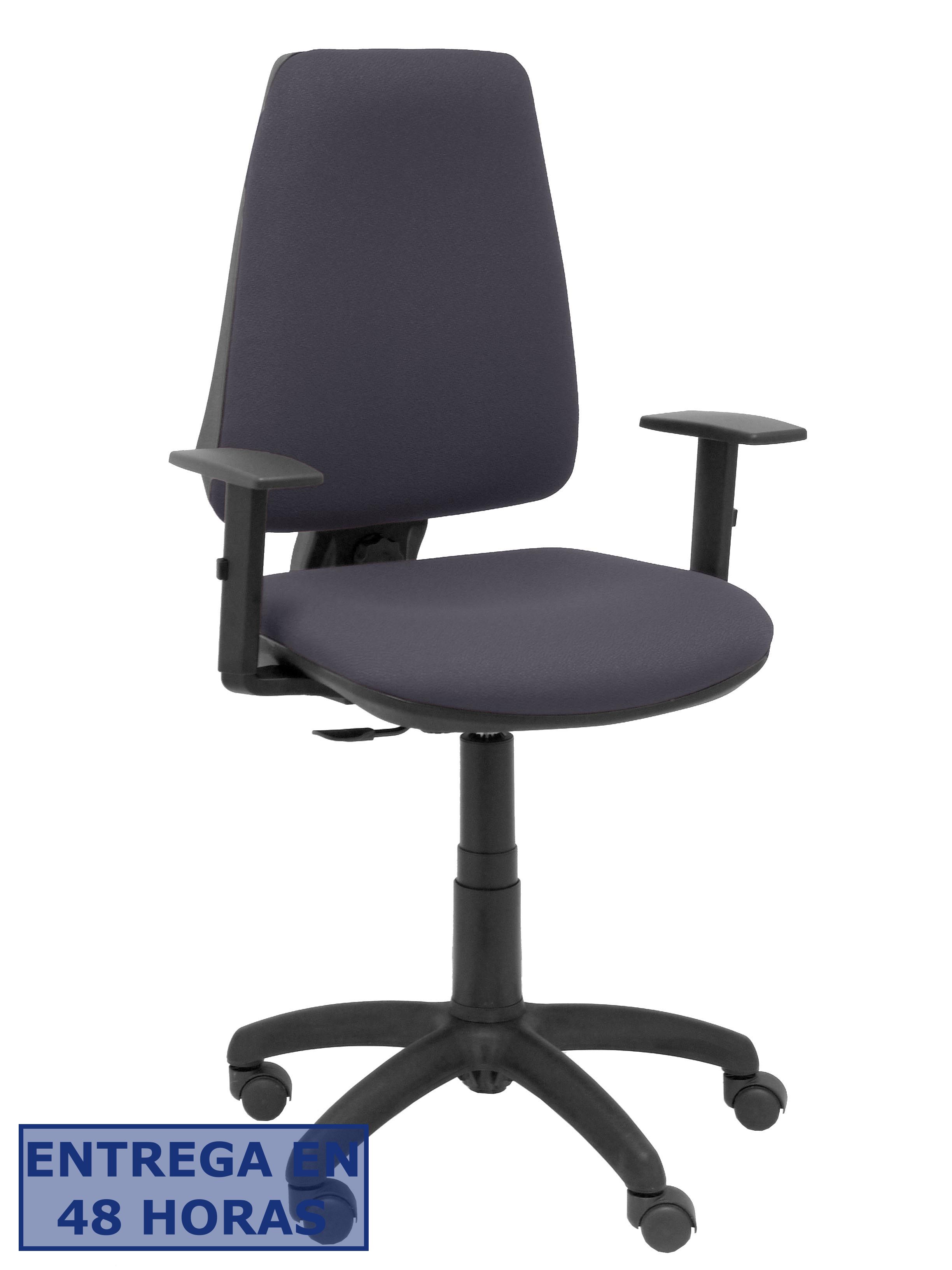 Piqueras Y Crespo Silla Elche Cp bali gris oscuro brazo regulable