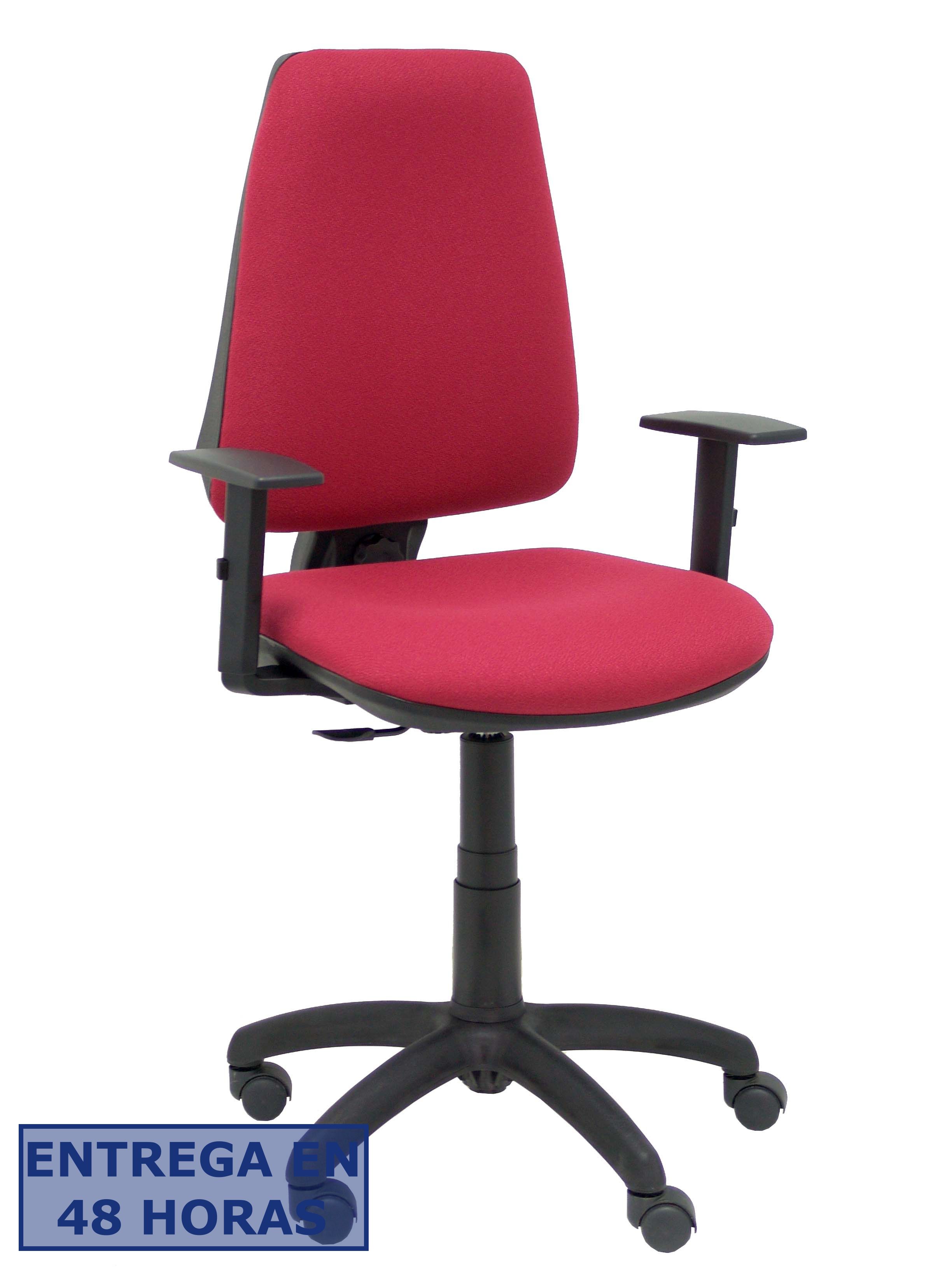 Piqueras Y Crespo Silla Elche Cp bali granate brazos regulables