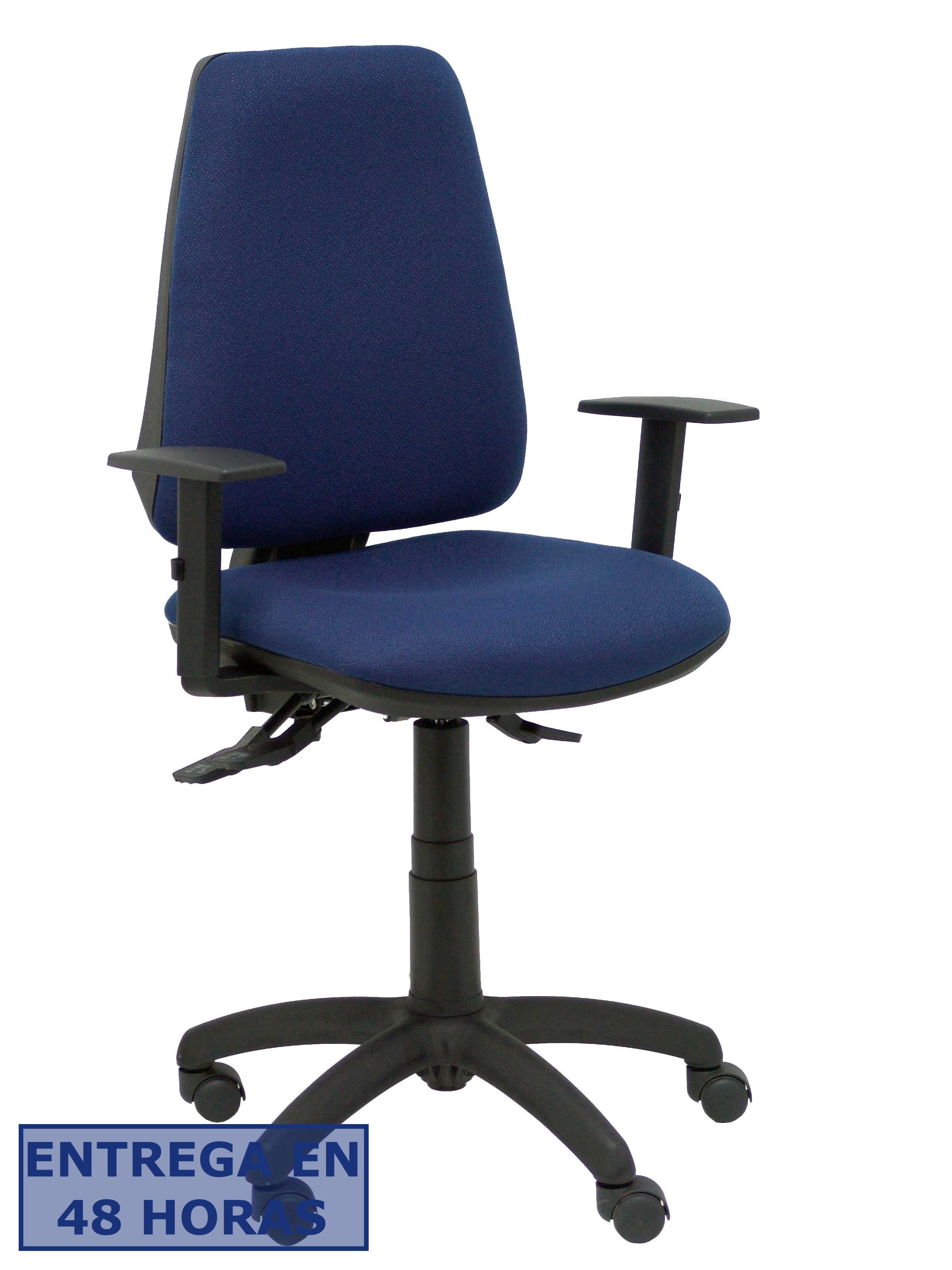 Piqueras Y Crespo Silla Elche S bali azul marino brazos regulables