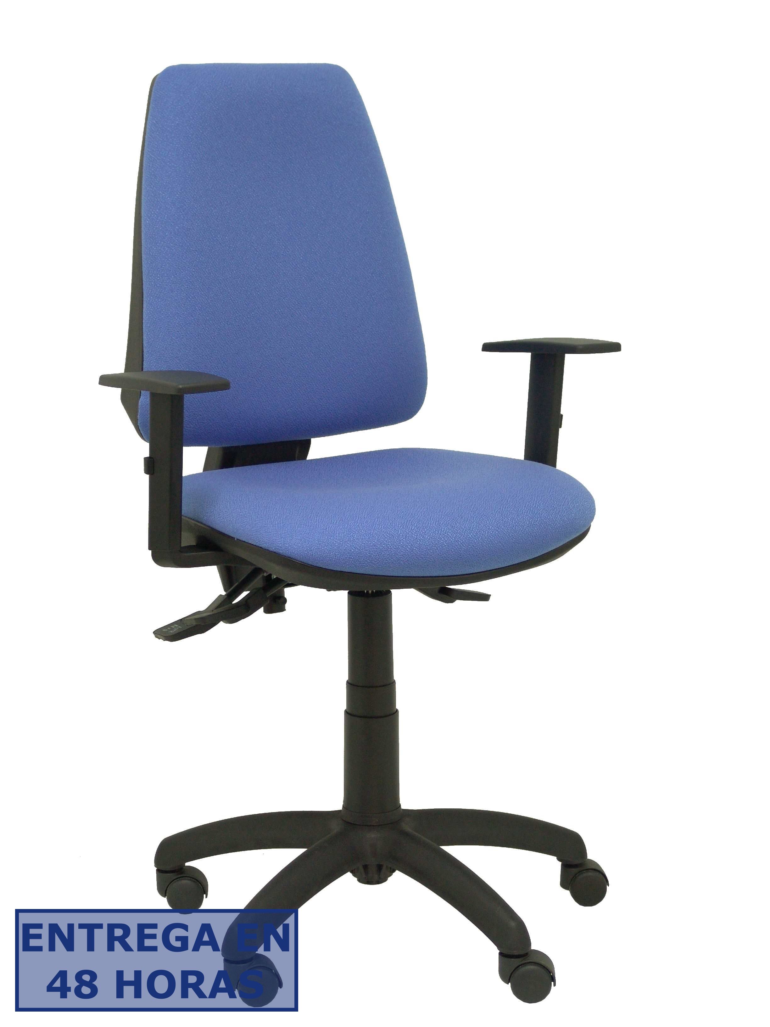 Piqueras Y Crespo Silla Elche S bali azul claro brazos regulables