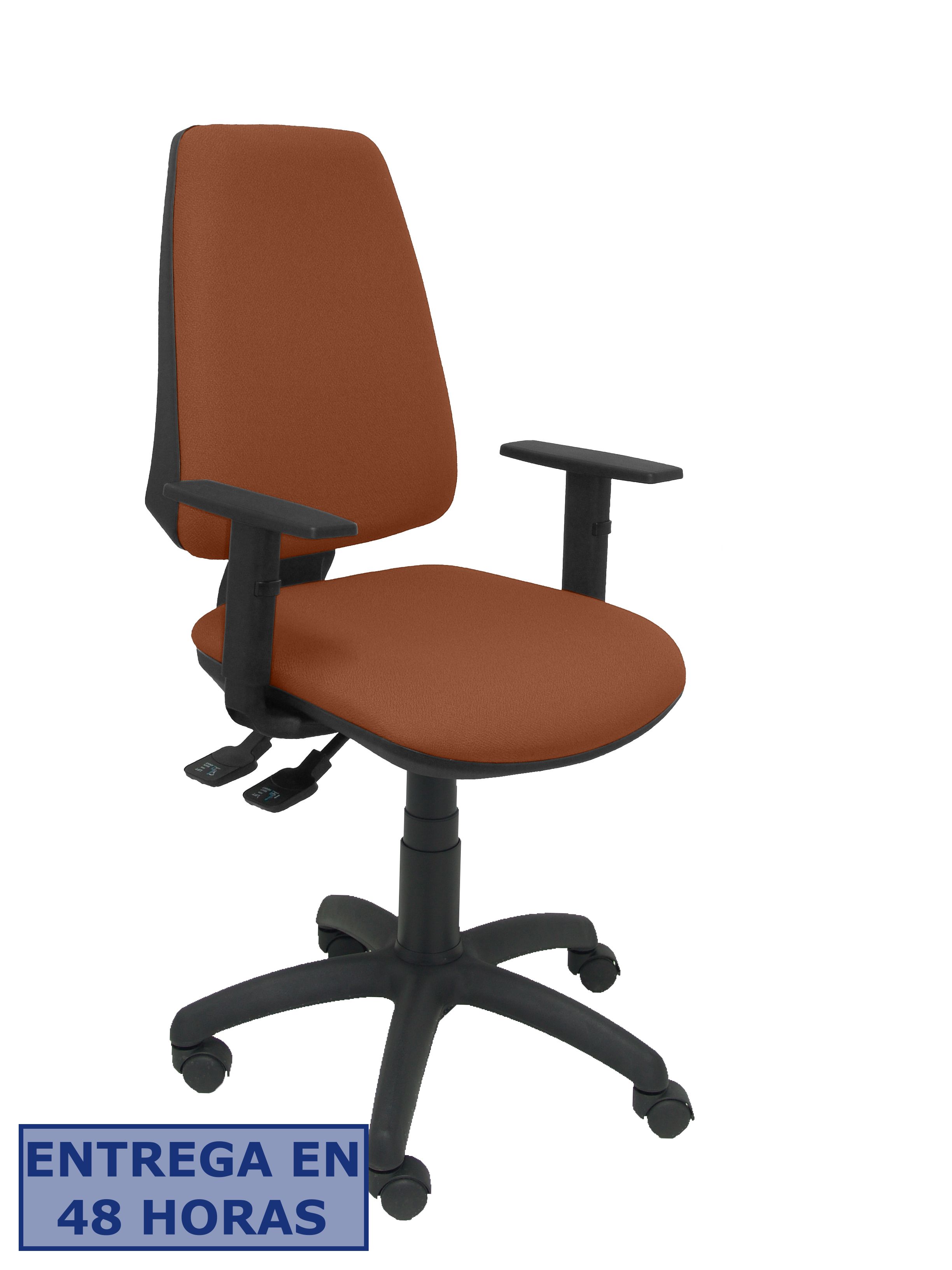 Piqueras Y Crespo Silla Elche S bali marron brazos regulables