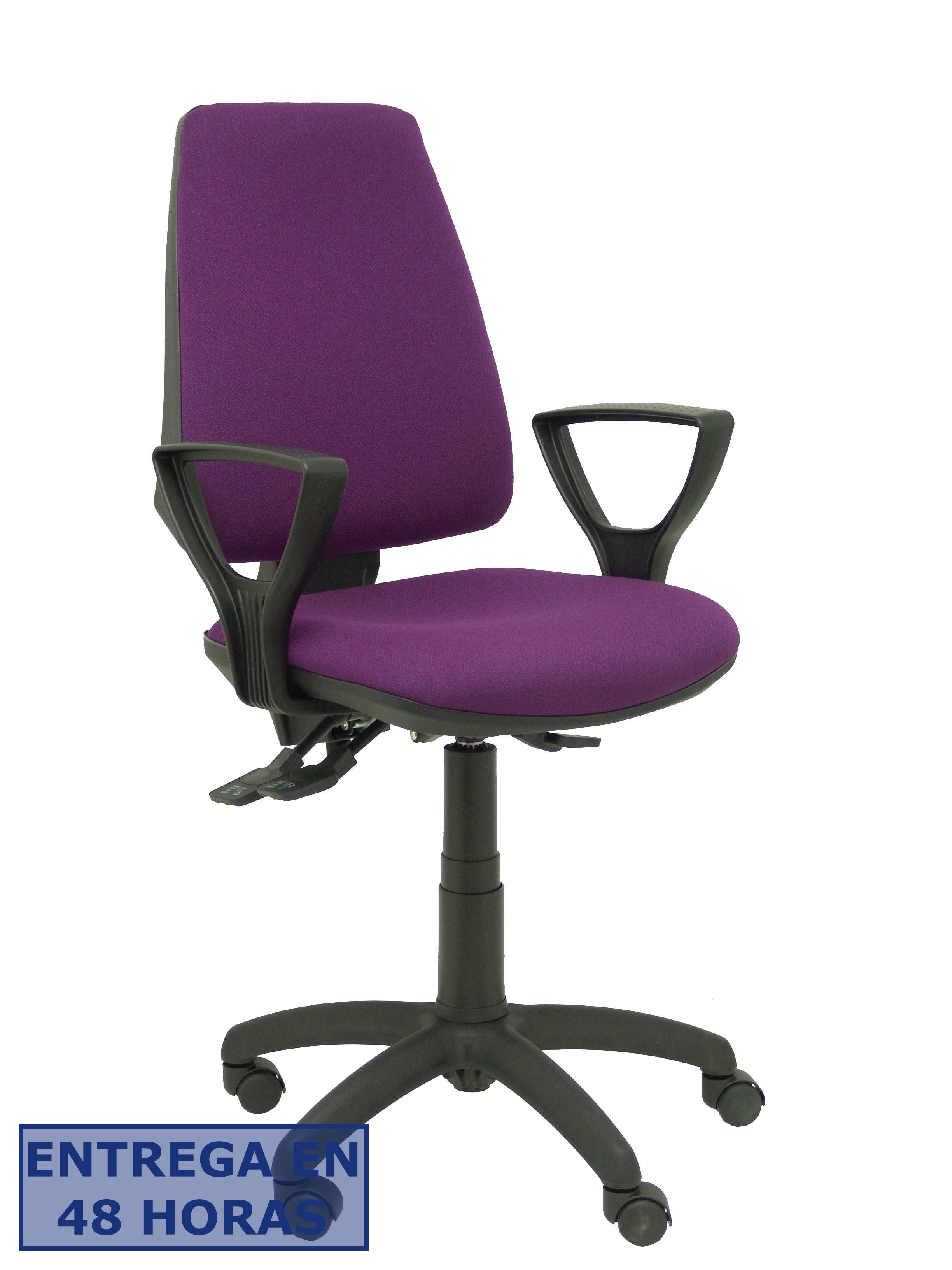 Piqueras Y Crespo Silla Elche S bali morado brazos fijos