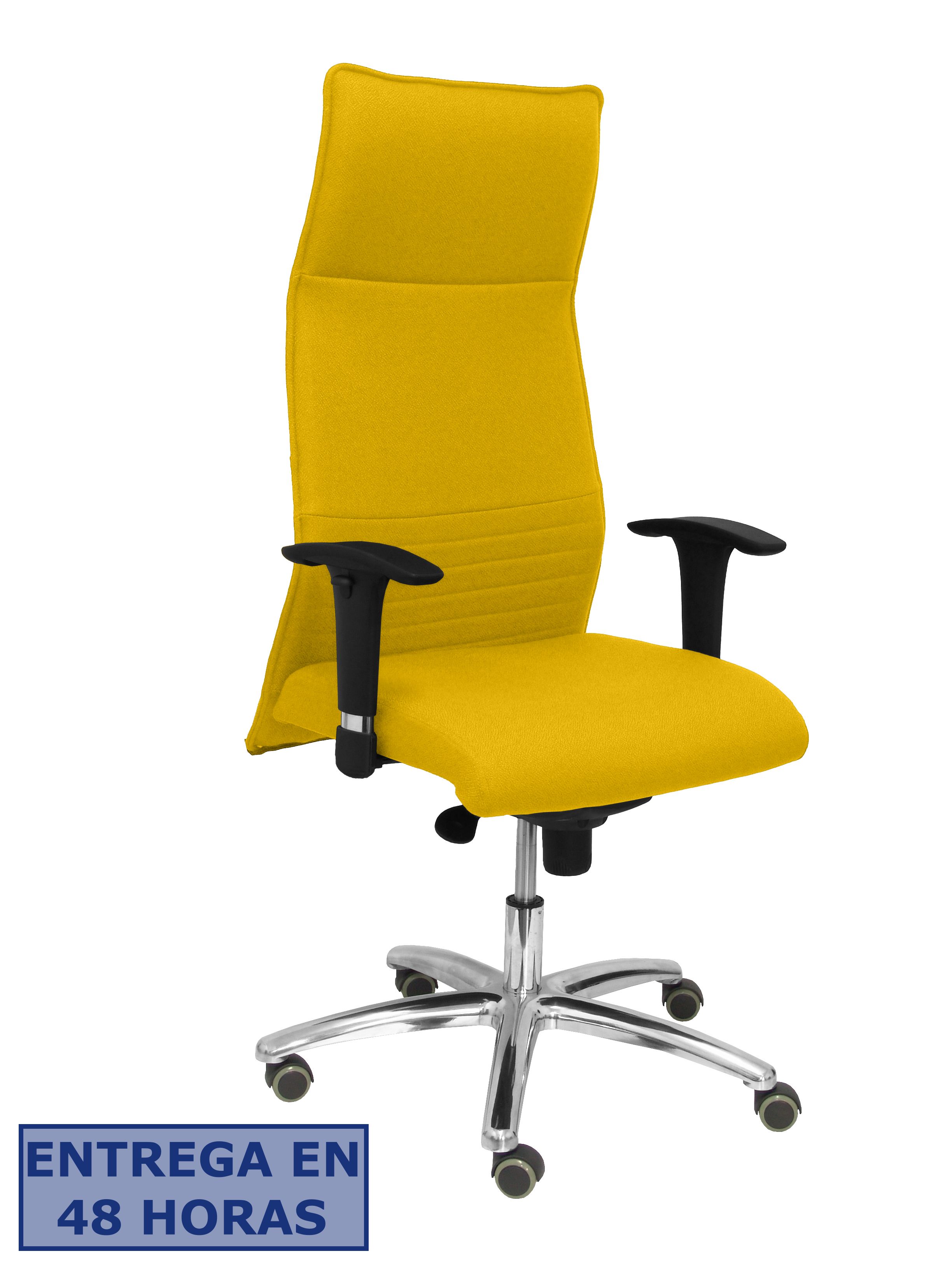 Piqueras Y Crespo Sillon Albacete Xl bali amarillo hasta 160kg