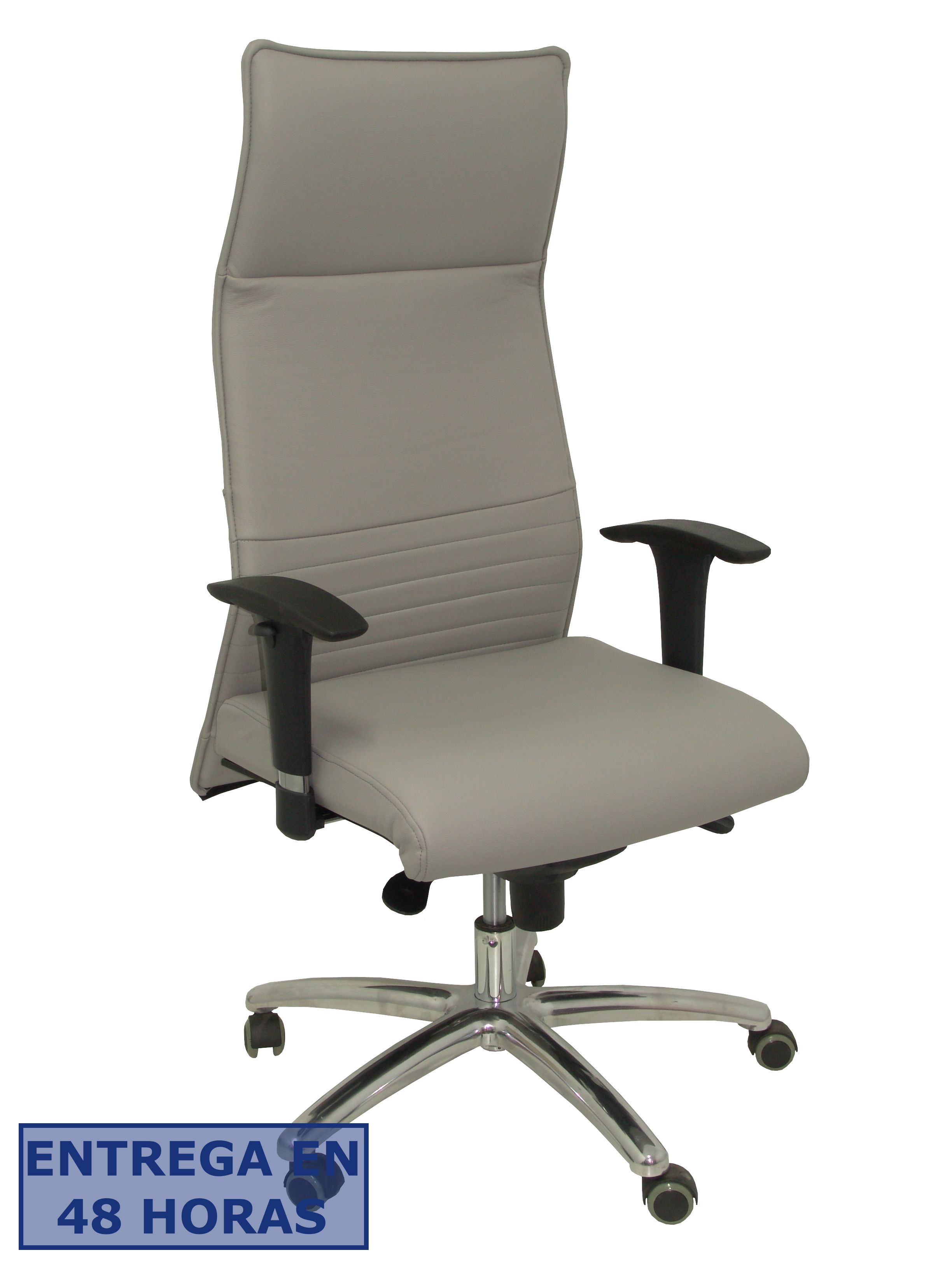 Piqueras Y Crespo Sillon Albacete Xl similpiel gris hasta 160kg