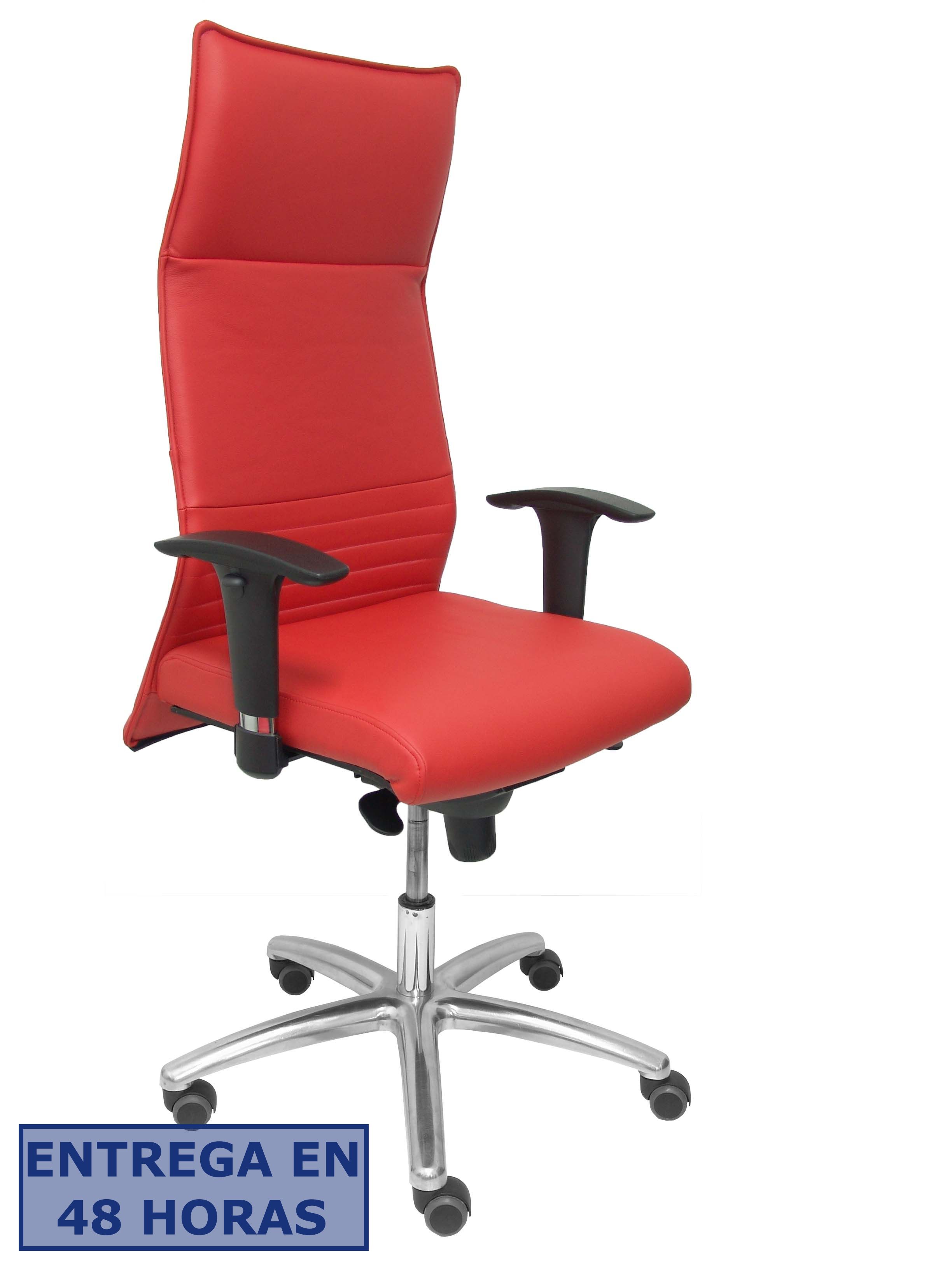 Piqueras Y Crespo Sillon Albacete Xl similpiel rojo hasta 160kg