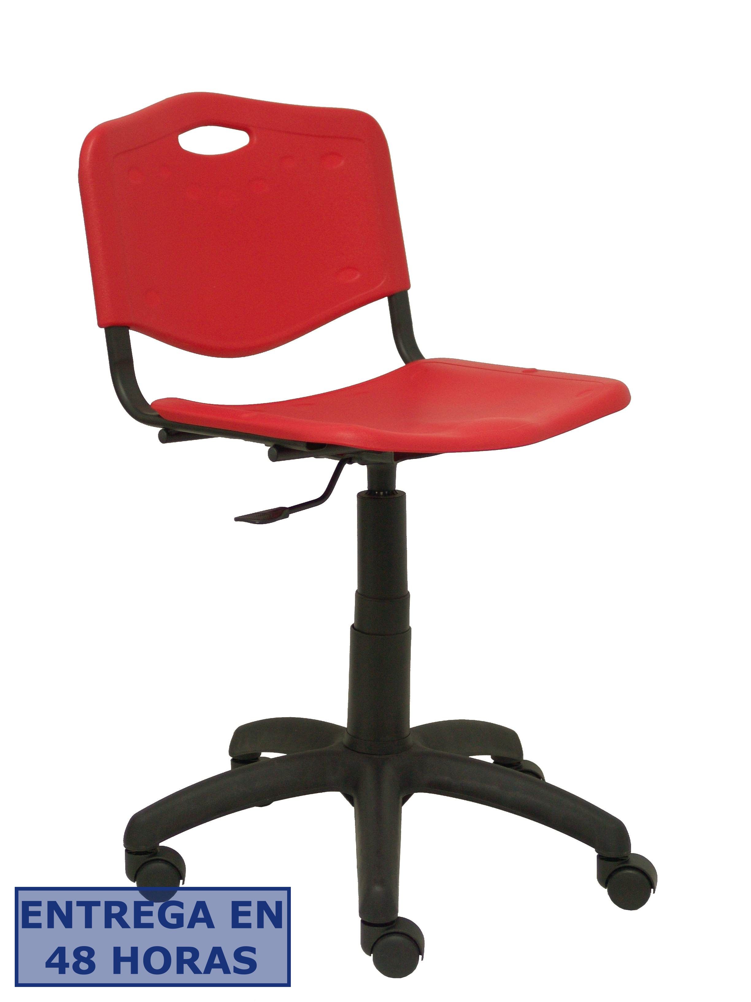 Piqueras Y Crespo Silla Robledo giratoria roja ¡Ultimas unidades!!
