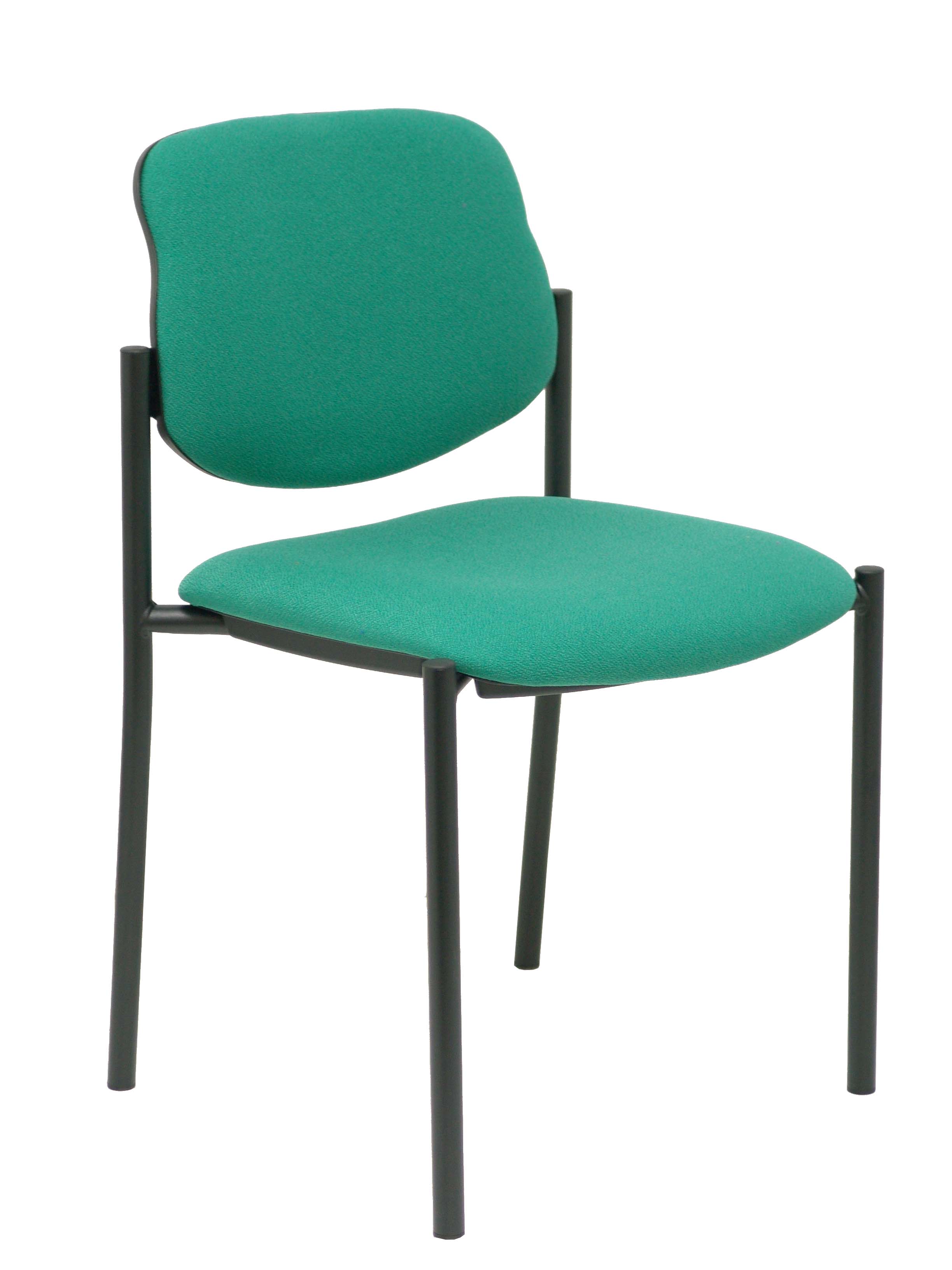 Piqueras Y Crespo Nowy Styl Silla fija Styl bali verde esmeralda / negro