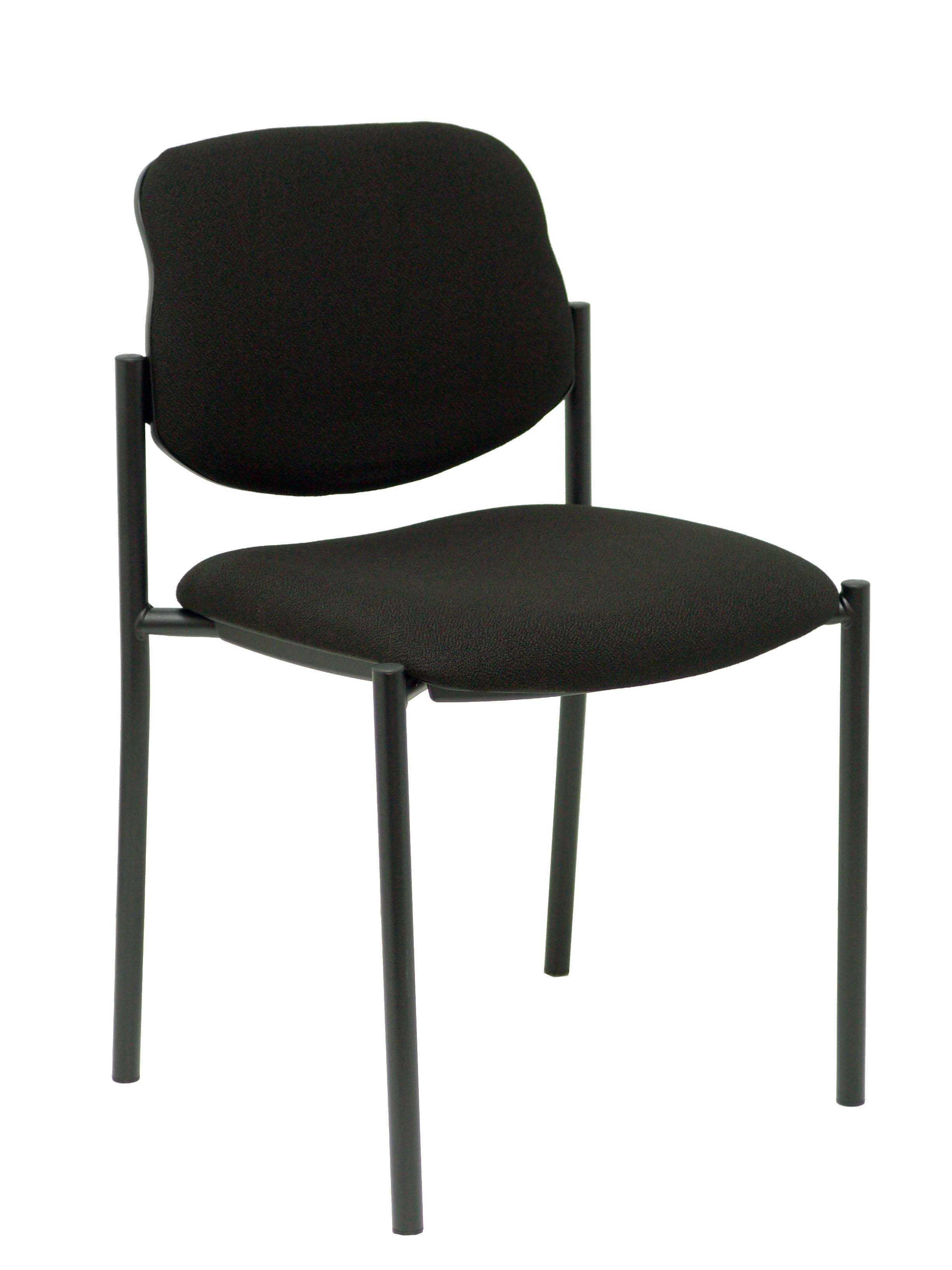 Piqueras Y Crespo Nowy Styl Silla fija Styl bali negro