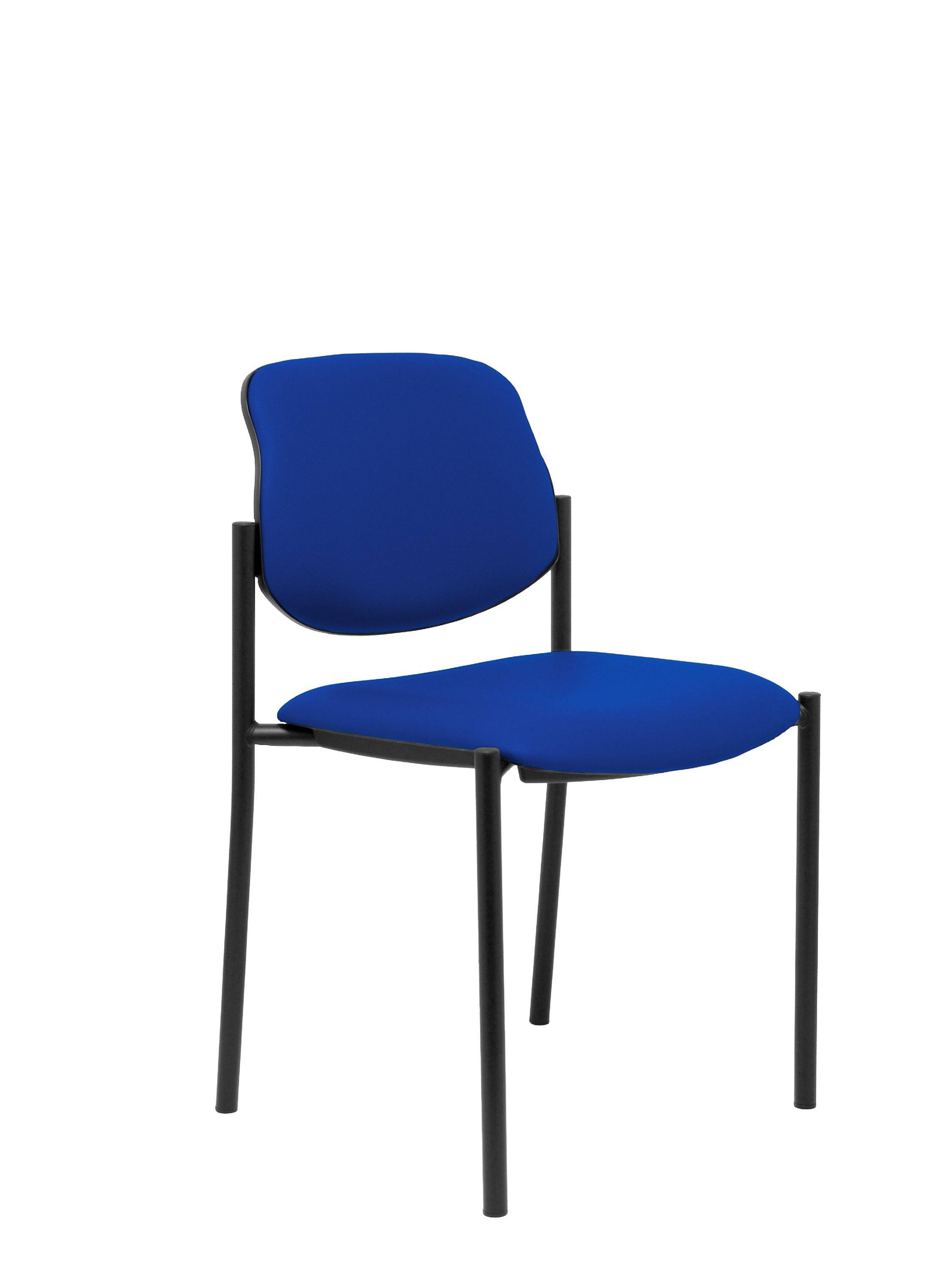 Piqueras Y Crespo Nowy Styl Silla fija Styl similpiel azul / negro