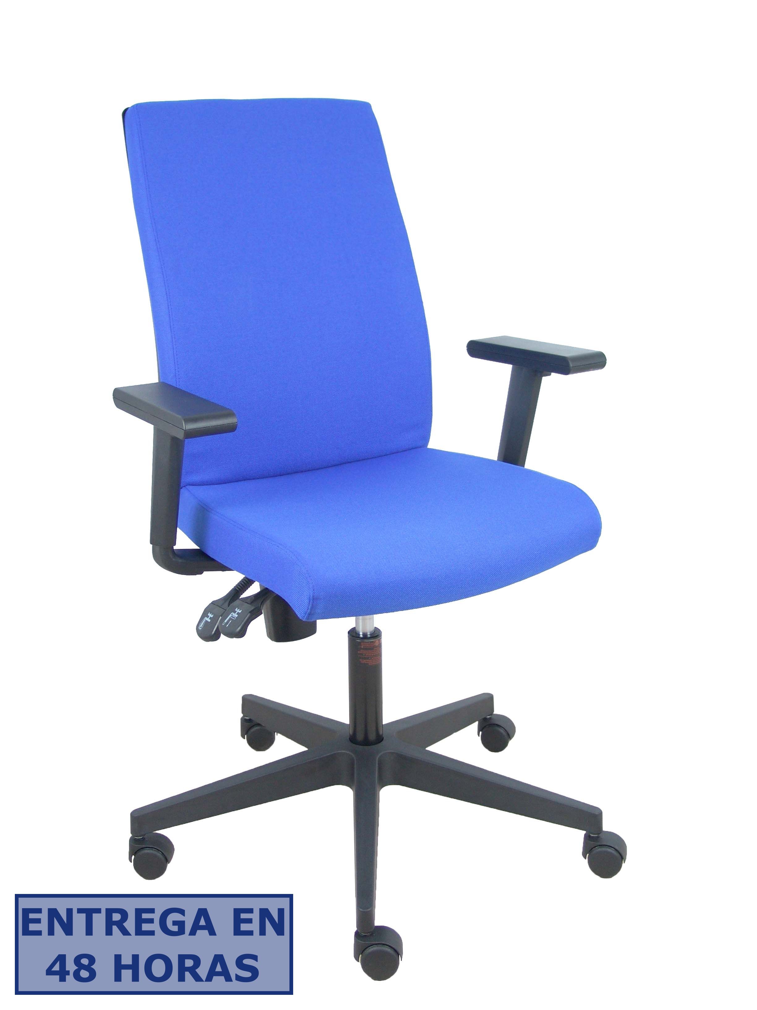Piqueras Y Crespo Nowy Styl Silla I-Line aran azul con brazos regulables