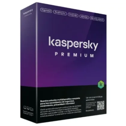 Antivirus Kaspersky Premium/ 3 Dispositivos/ 1 Año