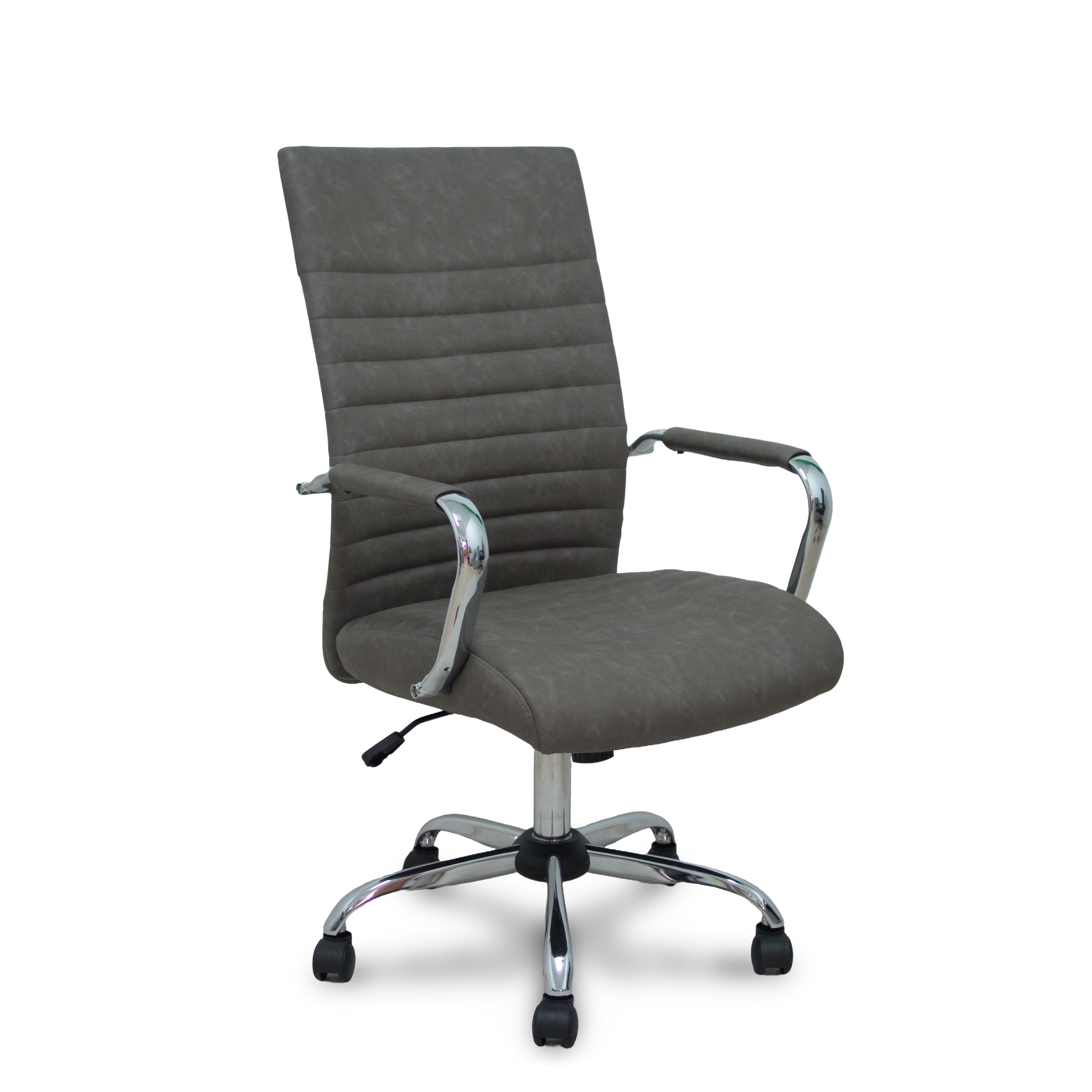Piqueras Y Crespo Forol Sillon Opti527CR cromada basculante similpiel gris