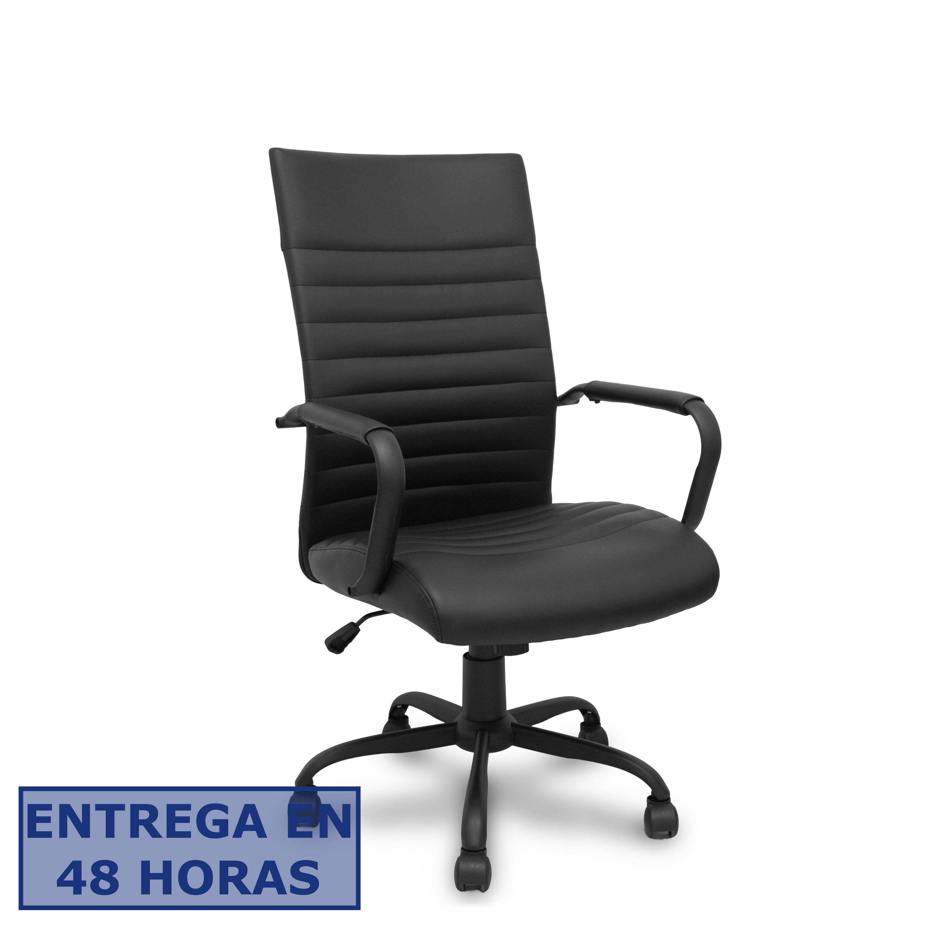 Piqueras Y Crespo Forol Sillon Opti527 basculante similpiel negro base metalica negra