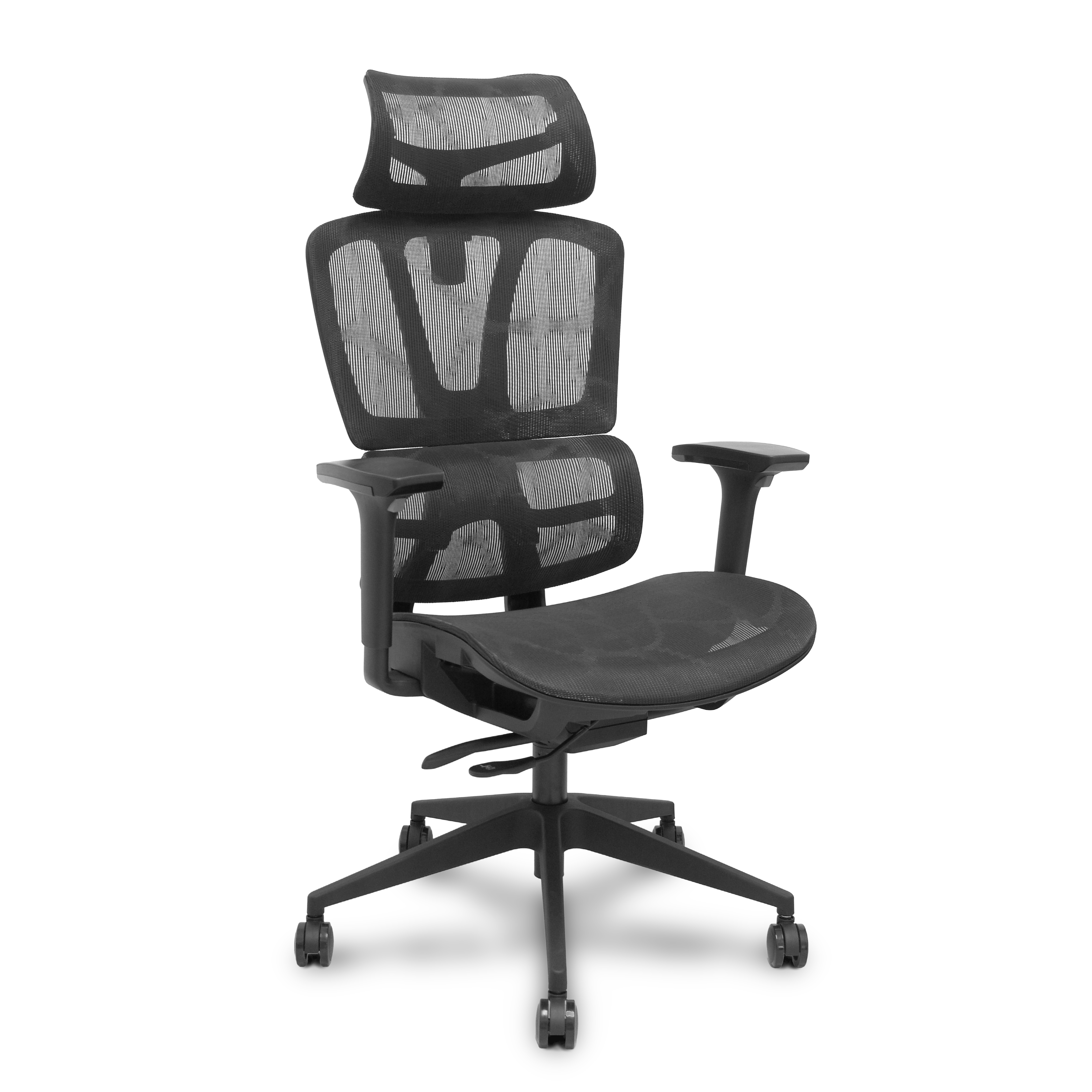Piqueras Y Crespo Forol Silla Pro537 traslack malla negra brazos 3D ruedas nailon 60 mm