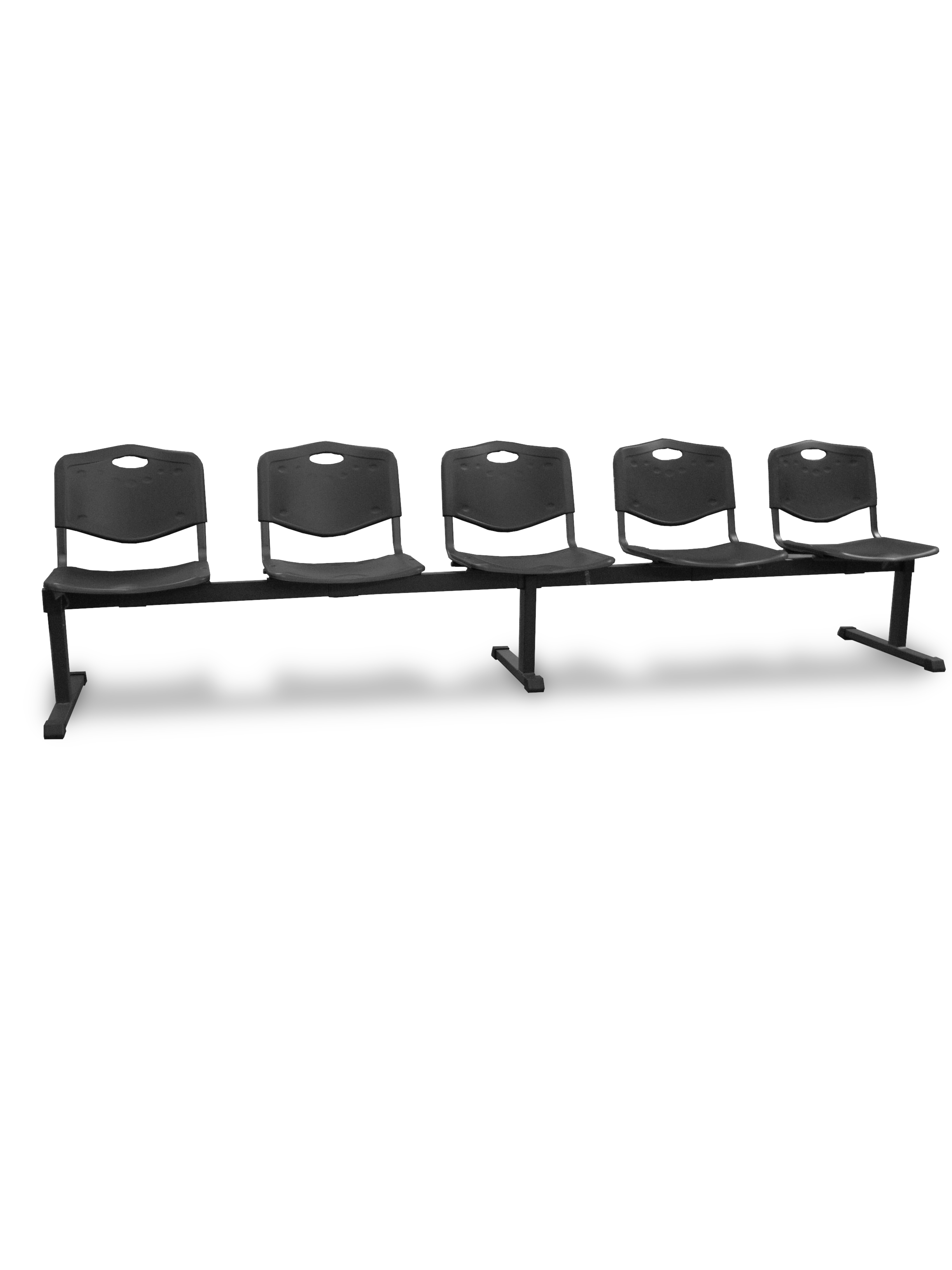 Piqueras Y Crespo Nowy Styl Bancada Iso plastic 5 plazas Pvc color negro