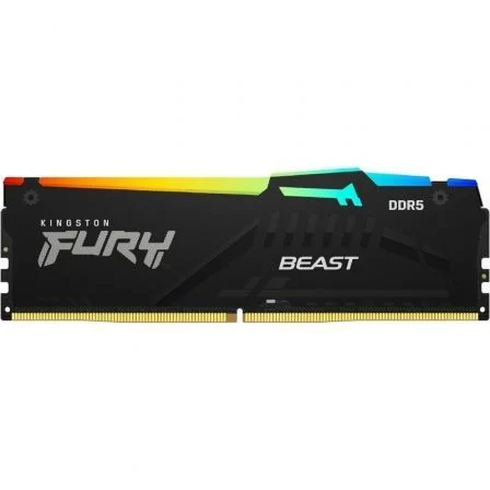 Kingston Fury Beast RGB 16GB/ DDR5/ 6000MHz/ 1.35V/ CL36/ Dimm