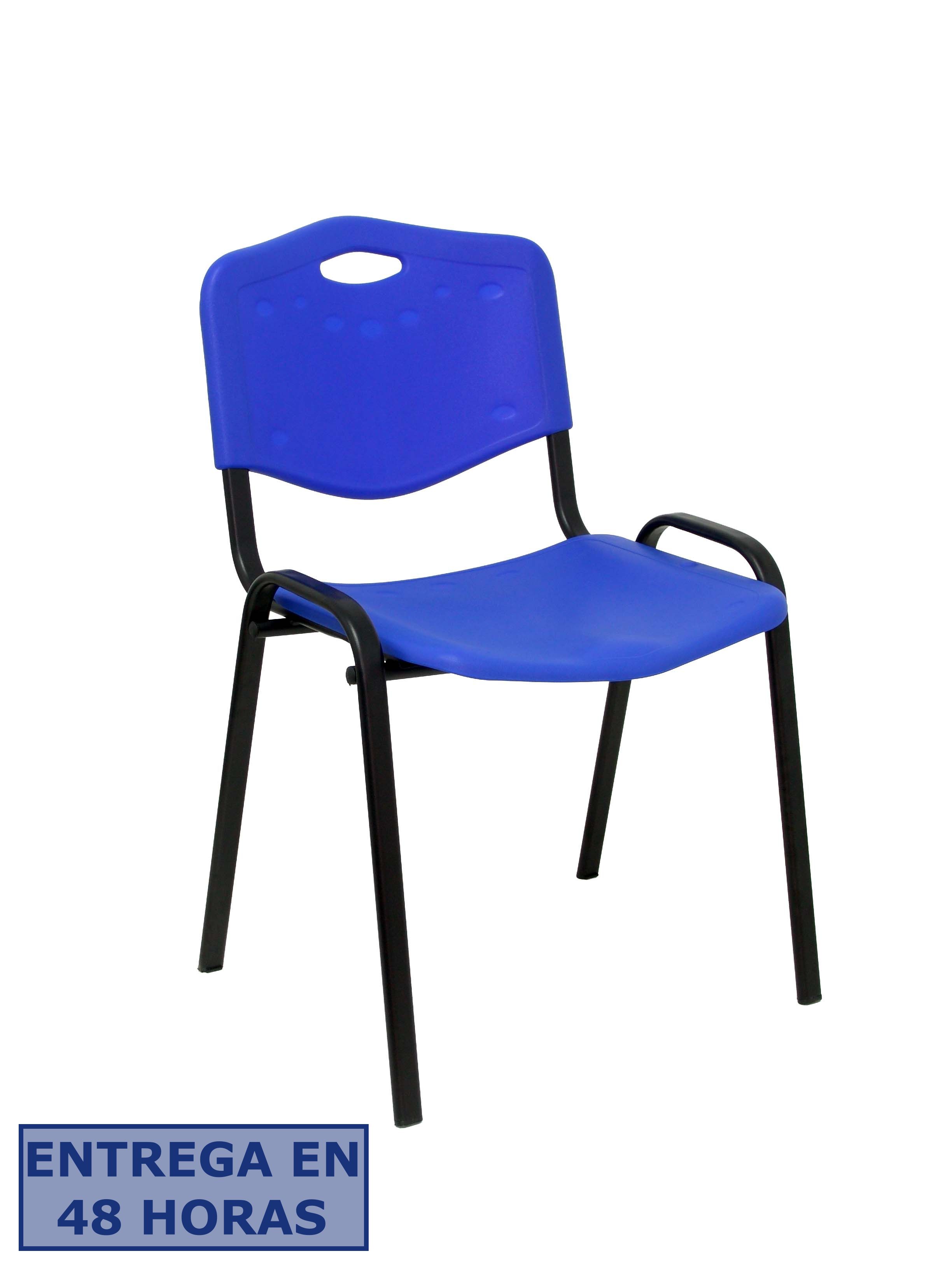 Piqueras Y Crespo Nowy Styl Pack 2 sillas Iso plastic Pvc azul