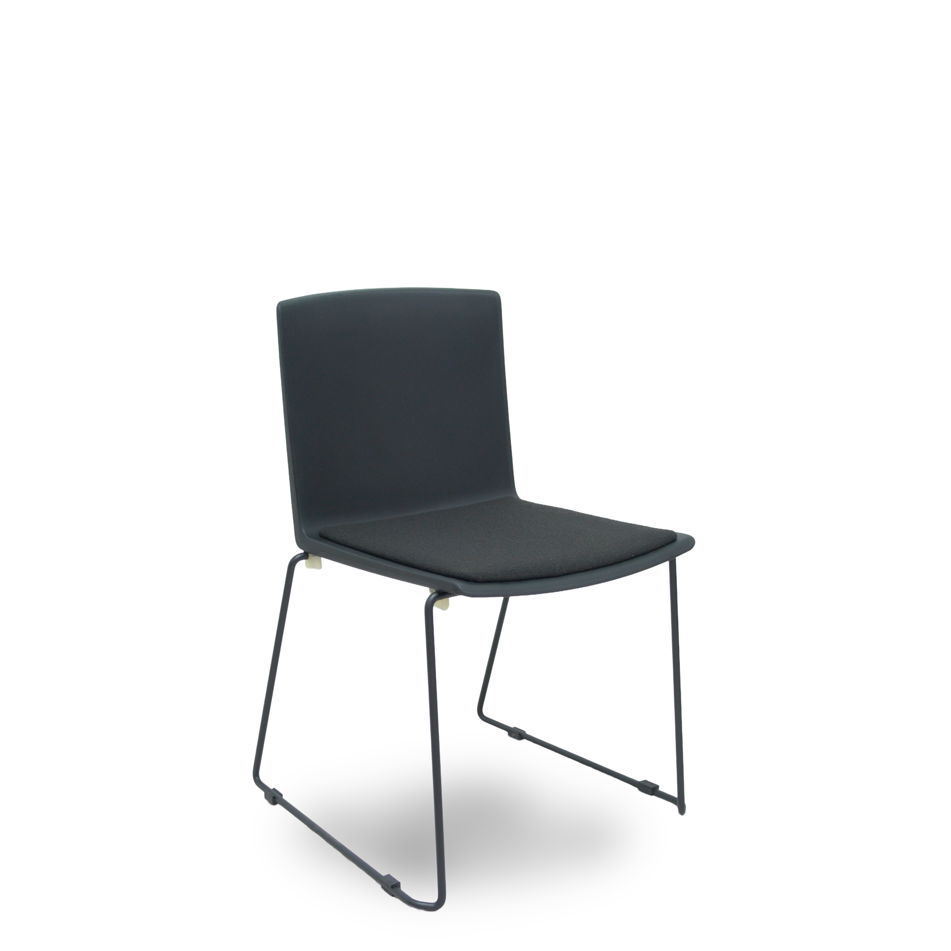 Piqueras Y Crespo Forol Pack 5 sillas Opti523 Pvc negro
