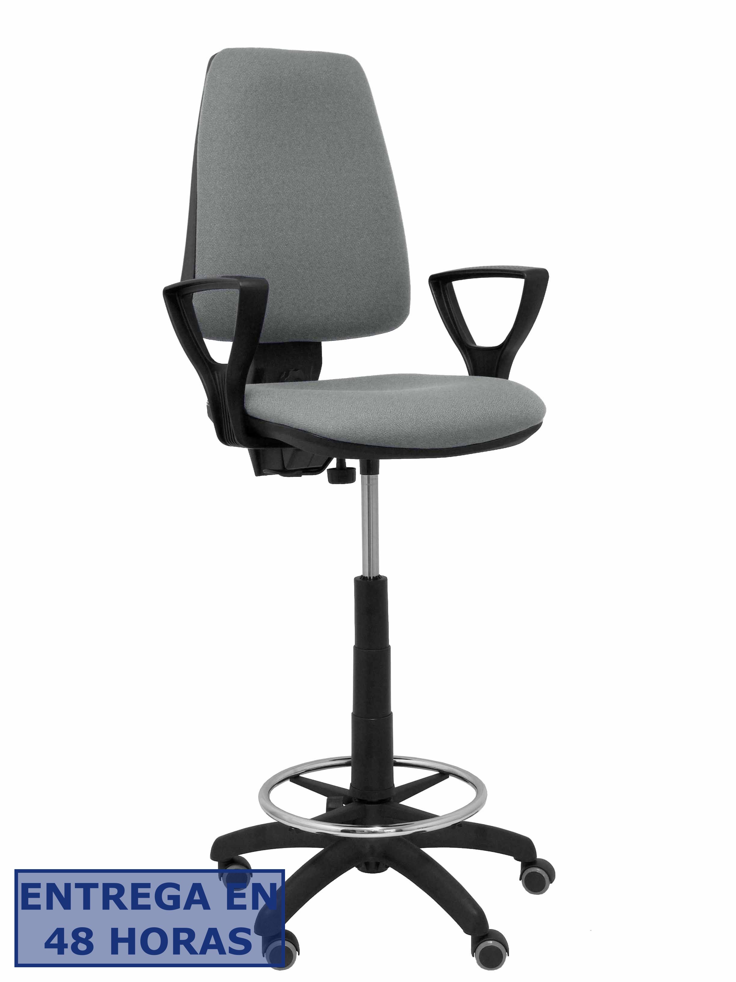 Piqueras Y Crespo Taburete Elche Cp bali gris brazos fijos
