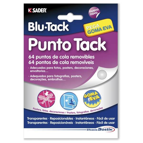 Plico Paq.64 puntos tack de cola removibles
