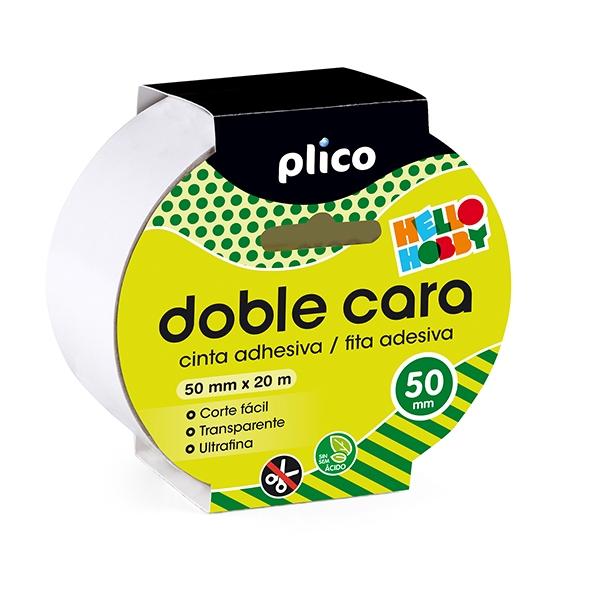 Plico Cinta adhesiva doble cara 20mx50mm