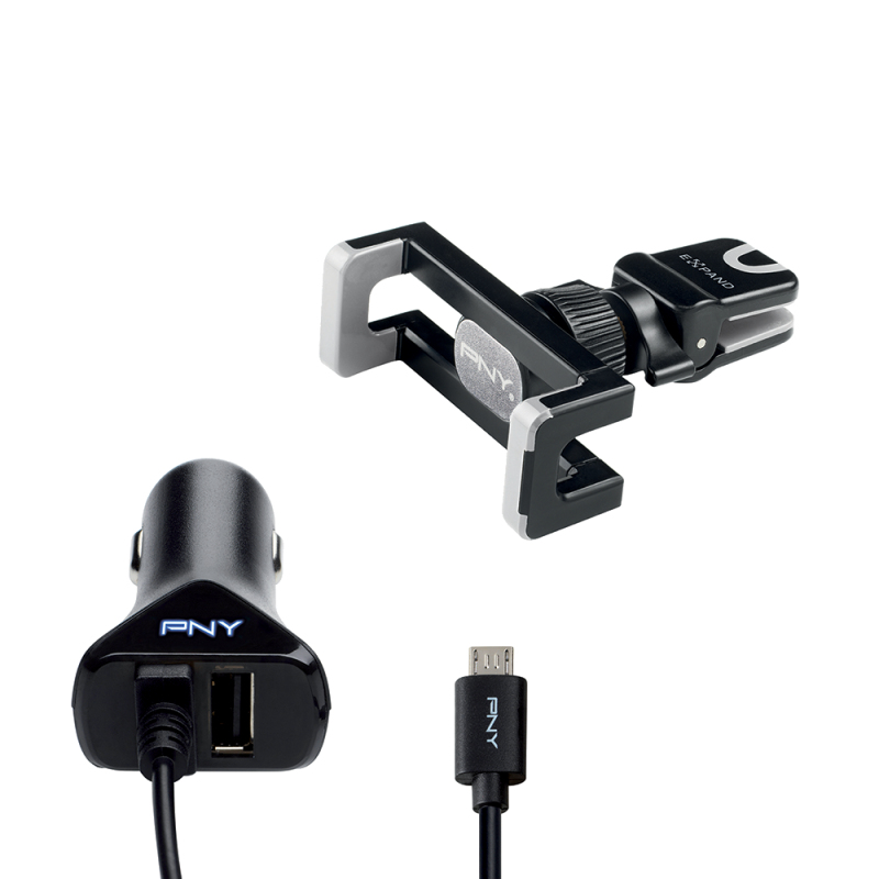 Pny Road Kit ( Soporte + doble + Dual Cable)