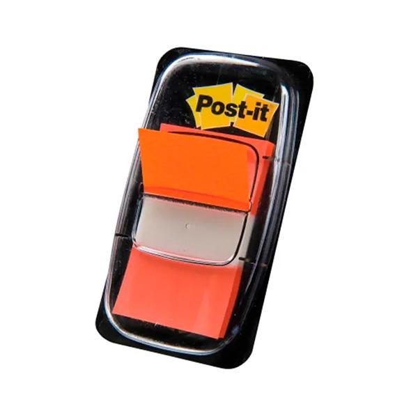 Post-It Banderitas index 680-4 25, 4x43, 1mm naranja