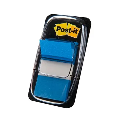 Post-It Banderitas index 680-2 25, 4x43, 1mm azul