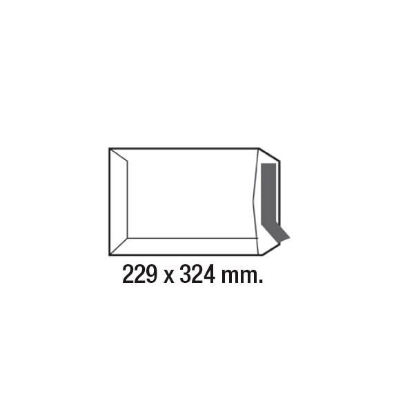 Sam C.250 bolsas 229x324mm offset blanco