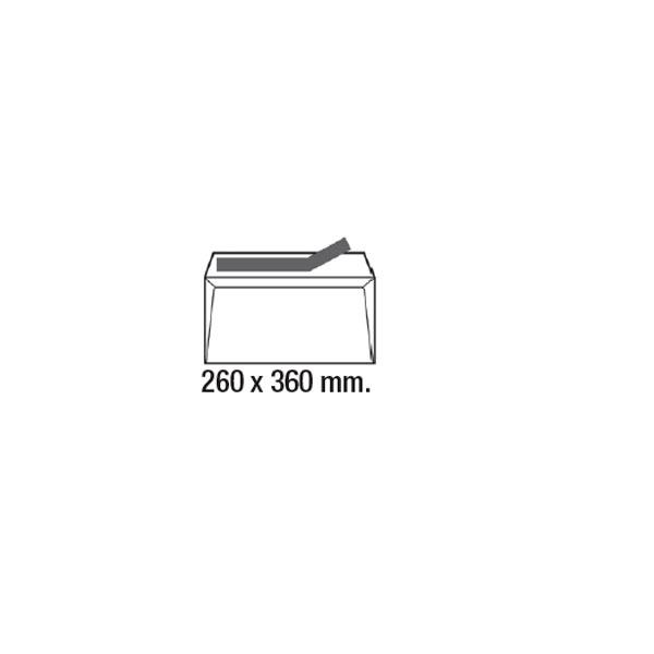 Sam C.250 sobres folio prolongado