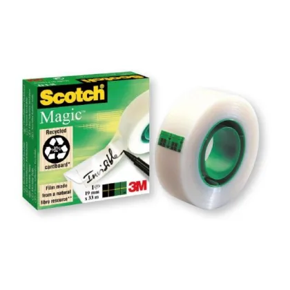 Scotch R.cinta adhesiva Magic 810 invisible 19mmx66m