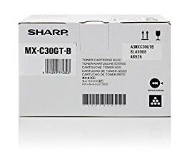 Sharp Toner MXC300W MXC250F negro 6000 Paginas