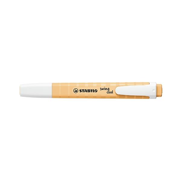Stabilo Marcador fluorescente Swing Cool Pastel naranja palido