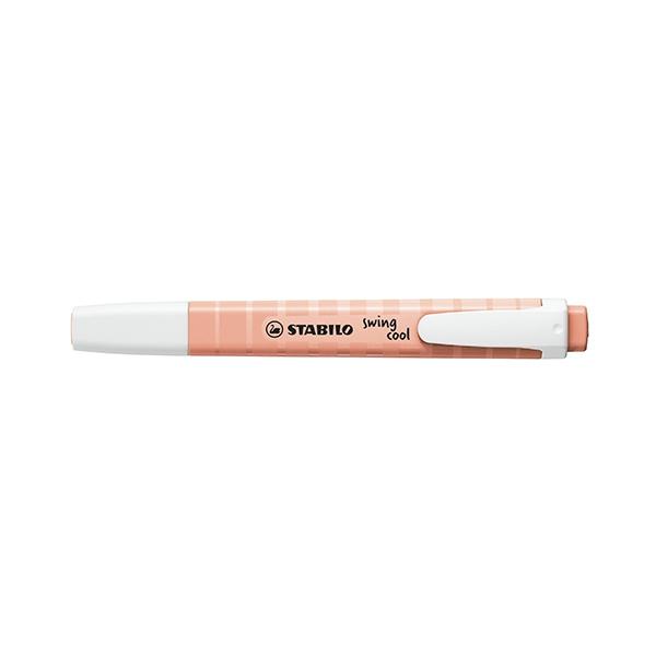 Stabilo Marcador fluorescente Swing Cool Pastel melocoton sedoso