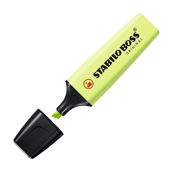Stabilo Marcador fluorescente Boss pastel trazo 5mm chispa de lima