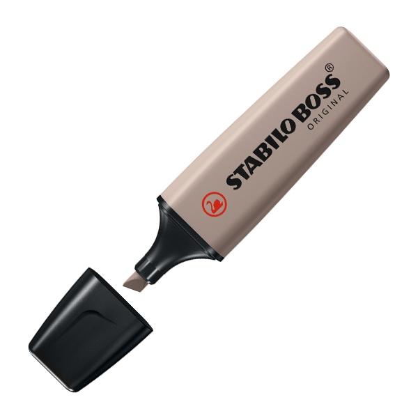 Stabilo Marcador fluorescente Boss NatureColors trazo 5mm gris calido