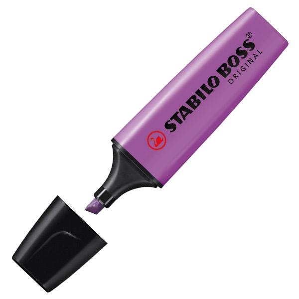 Stabilo Marcador fluorescente Boss trazo 5mm violeta
