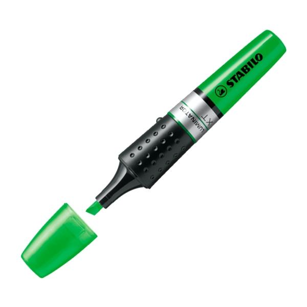 Stabilo Marcador fluorescente Luminator trazo 5mm verde