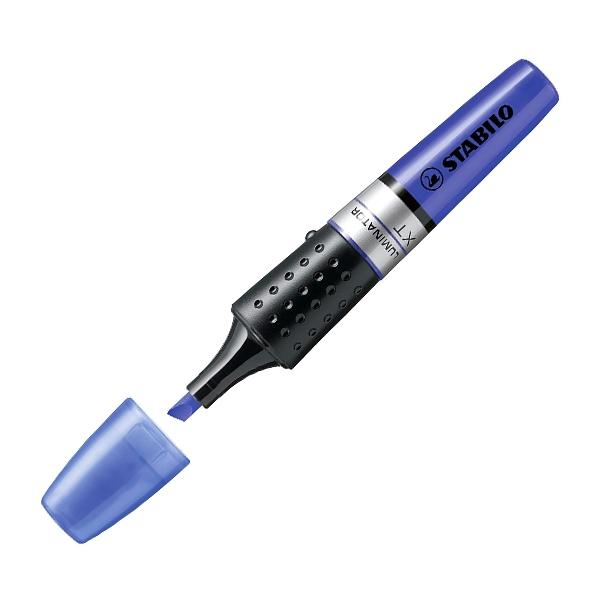 Stabilo Marcador fluorescente Luminator trazo 5mm azul