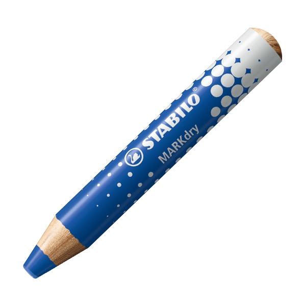 Stabilo Marcador pizarra en seco Markdry azul