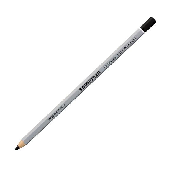 Staedtler lapiz Lumocolor non-permanent soluble al agua negro