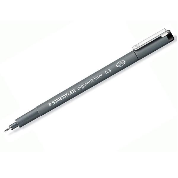 Staedtler Rotulador calibrado Pigment Liner 308 trazo 0, 5mm negro