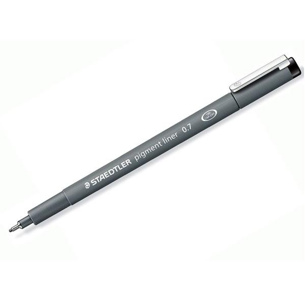 Staedtler Rotulador calibrado Pigment Liner 308 trazo 0, 7mm negro