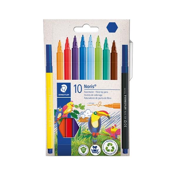 Staedtler C.10 rotuladores Staedtler Noris Club 326 colores surtidos