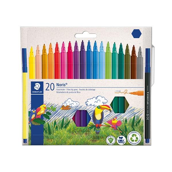 Staedtler C.20 rotuladores Staedtler Noris Club 326 colores surtidos