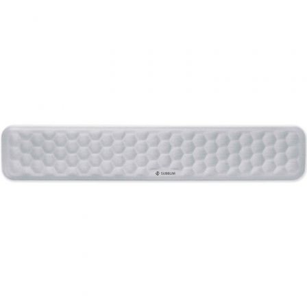 Reposamuñecas Subblim Ergo AirPadding/ Plateada