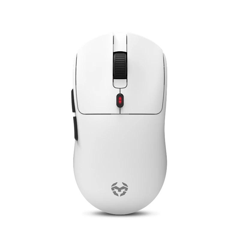 Krom Klever Raton gaming superligero wireless Blco