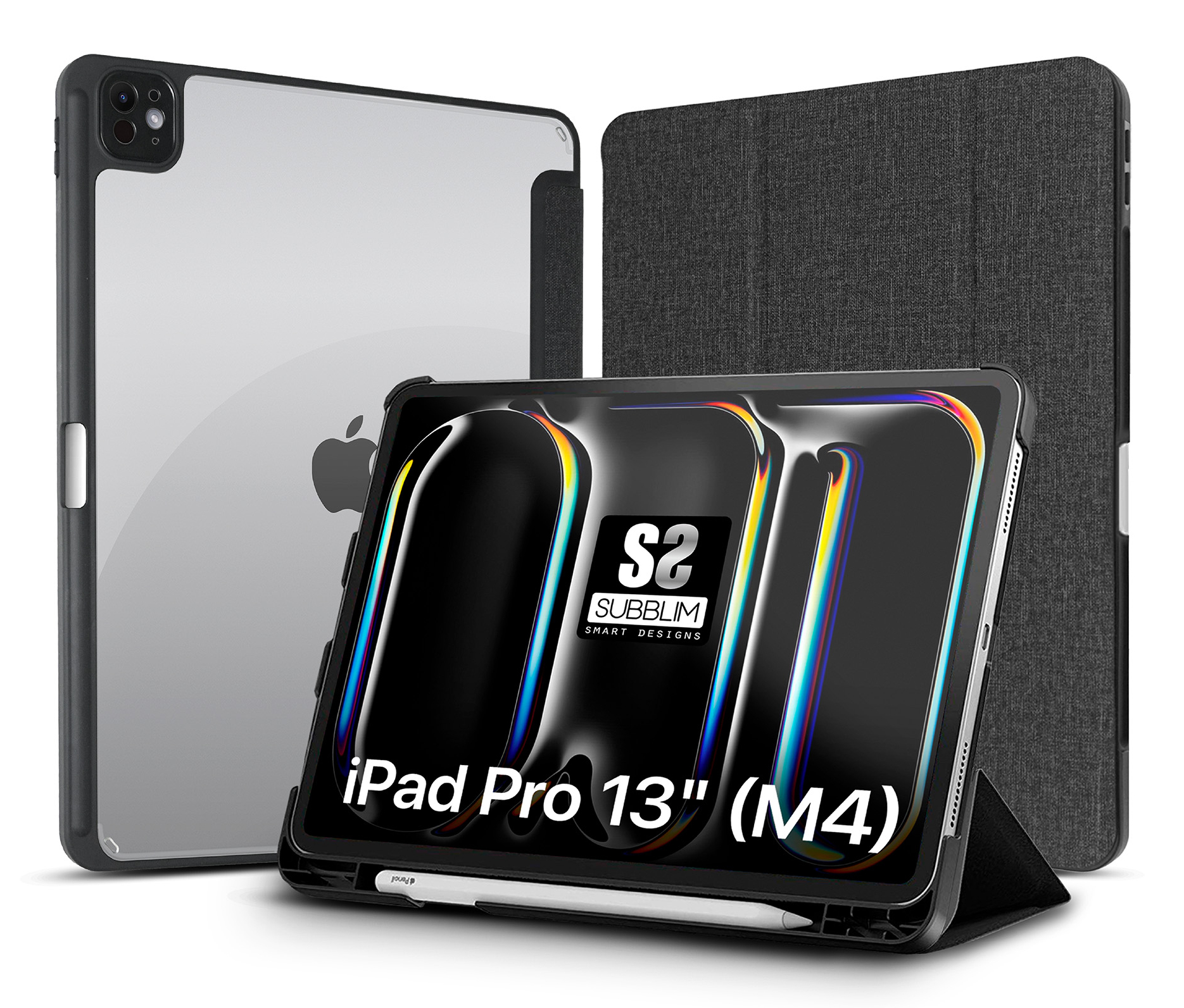 Subblim funda de Clear Shock Case Ipad Pro 12, 9 2024