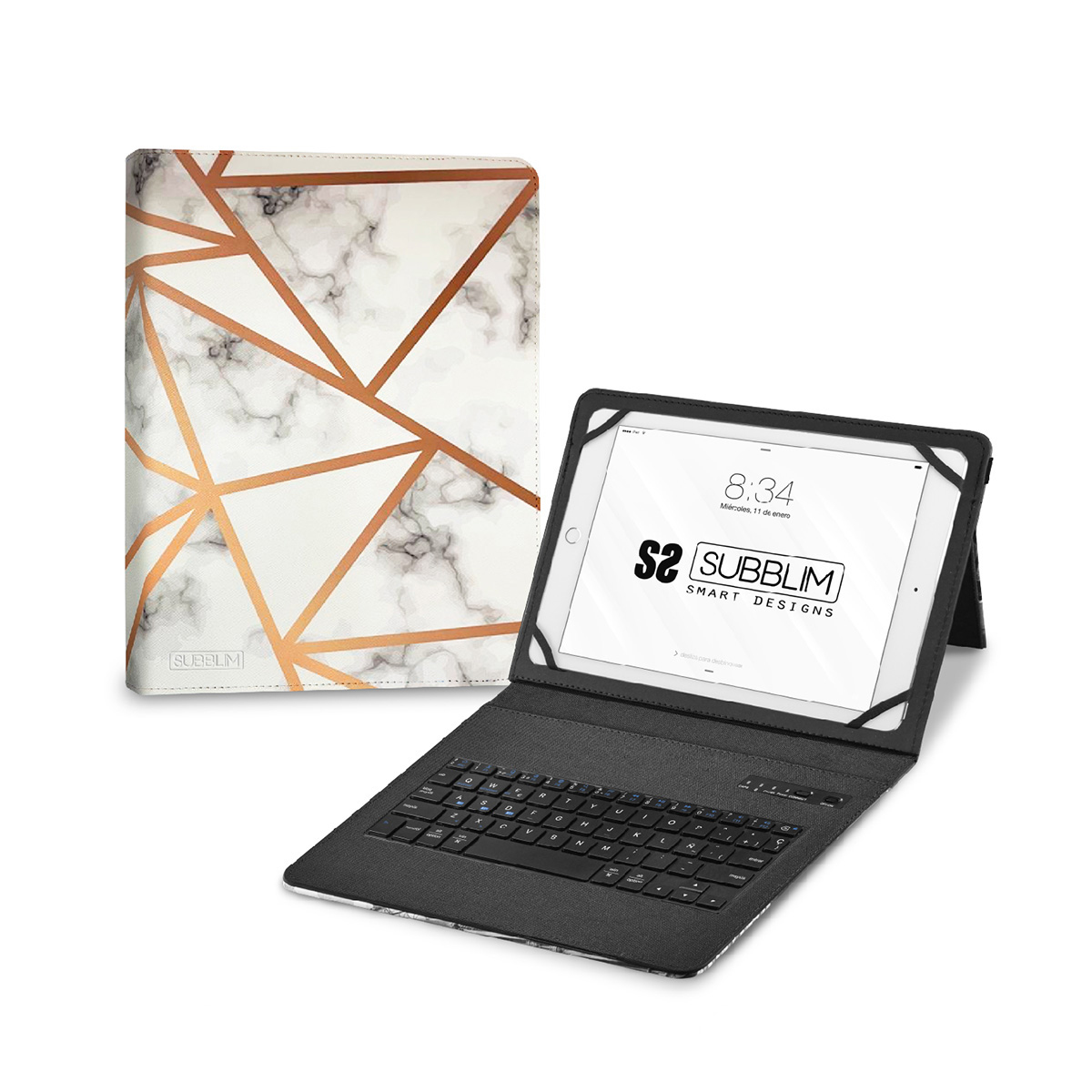 Subblim funda de con teclado – Bluetooth